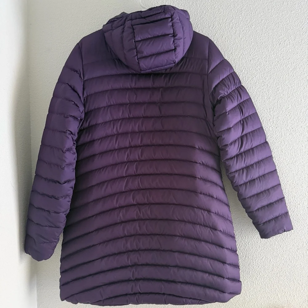 ALPINE DESIGN Women's Duck Down‎ Puffer Parka Hooded Purple M Jacket